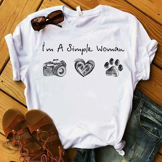 CAMISETA DAMA SIMPLE WOMAN