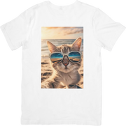 CAMISETA DAMA GATO GLASSES