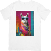 CAMISETA DAMA LLAMA SUNGLASSES