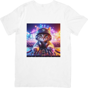 CAMISETA DAMA GATO DJ