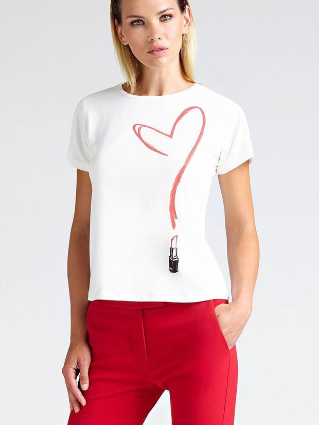 CAMISETA LABIAL CORAZON