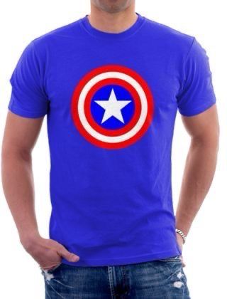 CAMISETA HOMBRE CAPITAN AMERICA 406