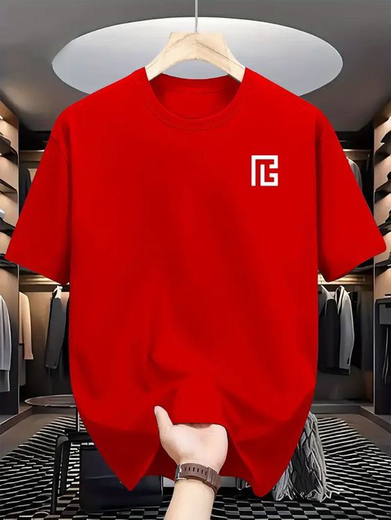 CAMISETA HOMBRE ROJA G