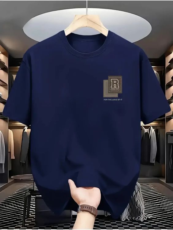 CAMISETA HOMBRE AZUL R