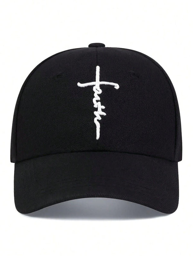 GORRA NEGRA CRUZ DE FE B