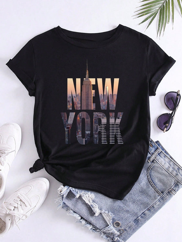 CAMISETA DAMA NEW YORK