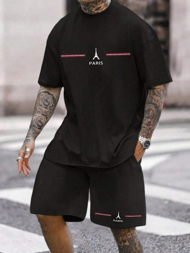 CONJUNTO HOMBRE TORRE PARIS NEGRO