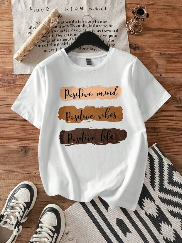 CAMISETA MUJER POSITIVE