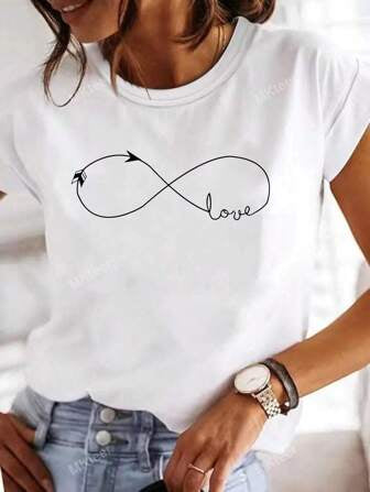 CAMISETA MUJER INFINITO LOVE