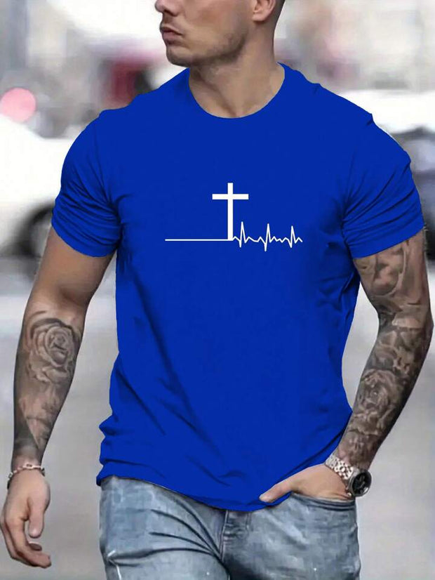 CAMISTA HOMBRE AZUL CARDIO