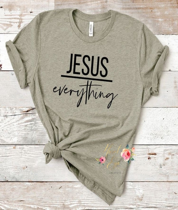 CAMISETA MUJER JESUS EVERYTHING  2002S