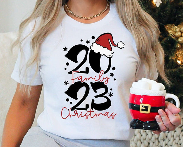 CAMISETA NAVIDAD MUJER 231206