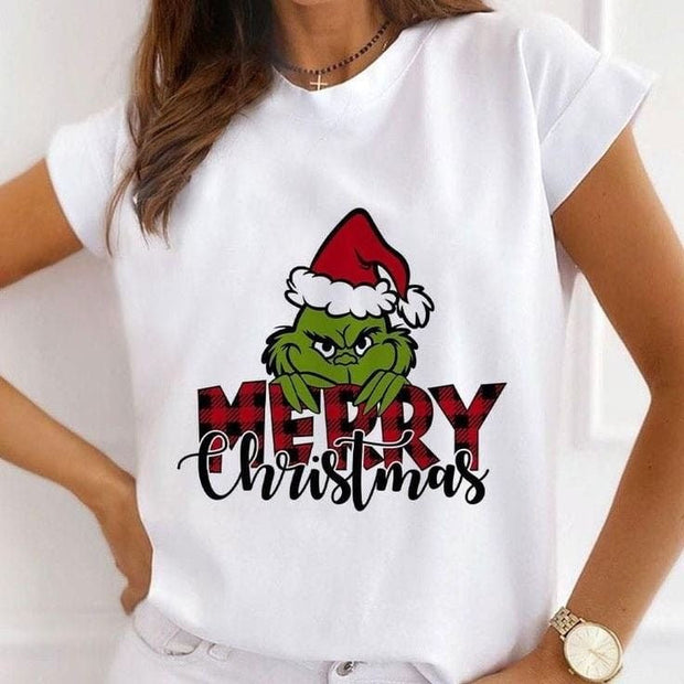 CAMISETA NAVIDAD MUJER 231202