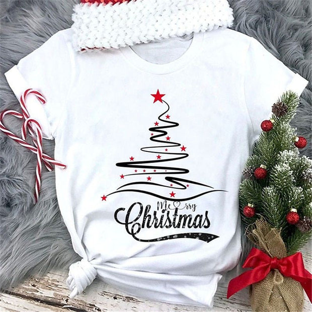 CAMISETA NAVIDAD MUJER 231204