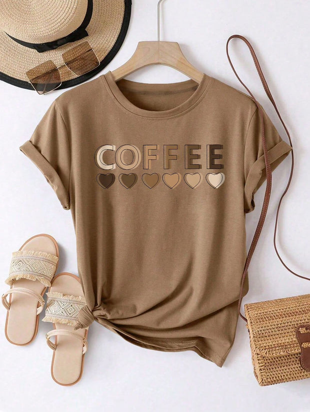 CAMISETA DAMA COFFEE