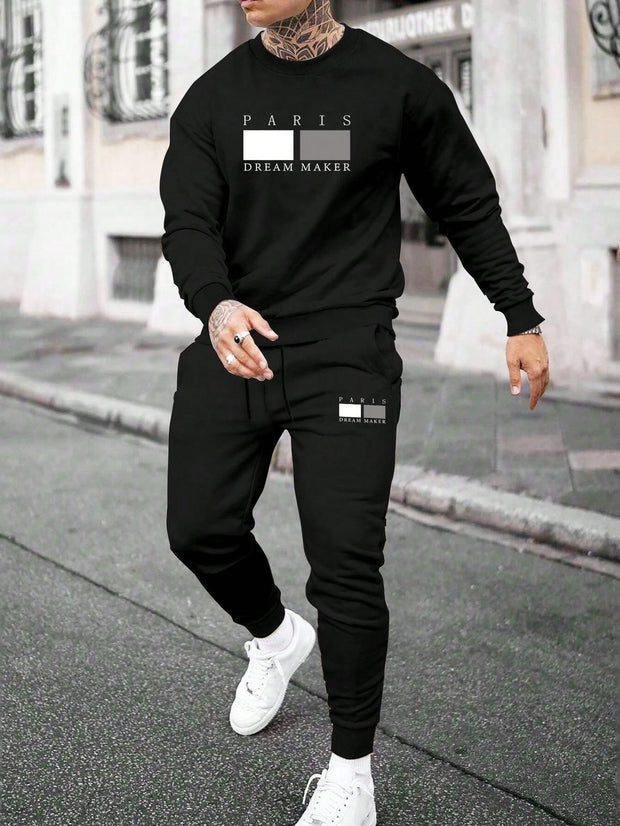 CONJUNTO JOGGER NEGRO PARIS DREAM