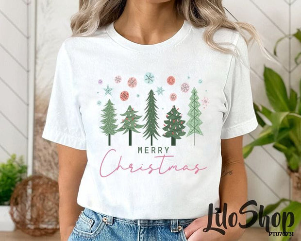 CAMISETA DAMA BLANCA 5 ARBOLITOS