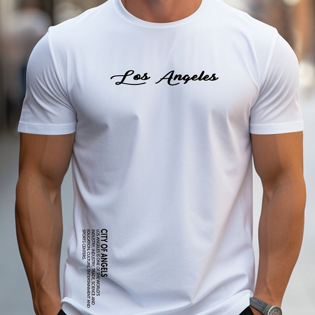 CAMISETA BLANCA CITY OF ANGELES