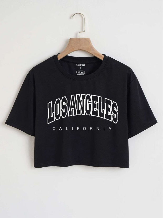 CAMISETA DAMA CORTA LOS ANGELES