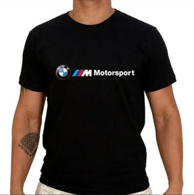 CAMISETA BMW NEGRA