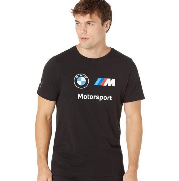 CAMISETA BMW MOTORS NEGRA